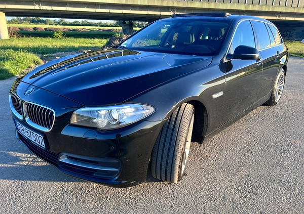 BMW Seria 5 cena 69900 przebieg: 142239, rok produkcji 2014 z Trzcińsko-Zdrój małe 436